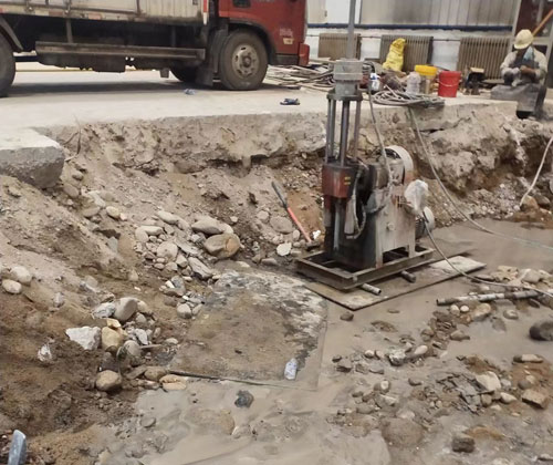平泉公路下沉压浆